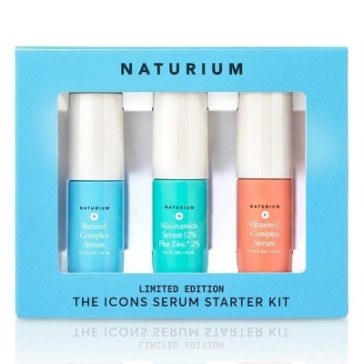 Naturium Icons Serium Starter Holiday 23' Skincare Gift Set - 3pc
