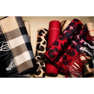 with Burberry Scarves Purchase @ Neiman Marcus