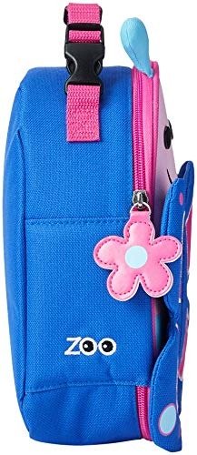 Zoo Kids Insulated Lunch Box, Blossom Butterfly, Pink
