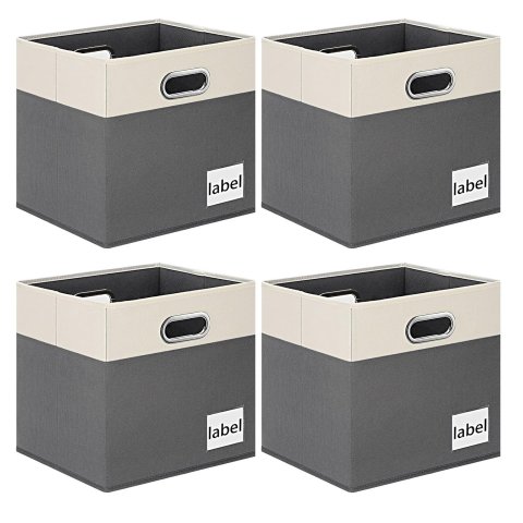 GhvyenntteS Cube Storage Bins 4 Pack