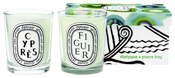 Cypres and Figuier candle set 2x190g