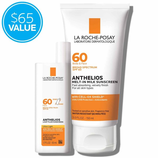 Anthelios SPF 60 Face & Body Sunscreen Set