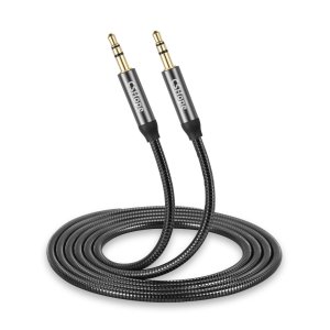 Stereo Audio Cable CSHope Metal 3.5mm 4ft Male to Male AUX Cable
