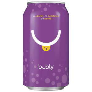 Bubly bubly Sparkling Water, 12oz Cans (18 Pack), Passionfruit, 216 Fl Oz