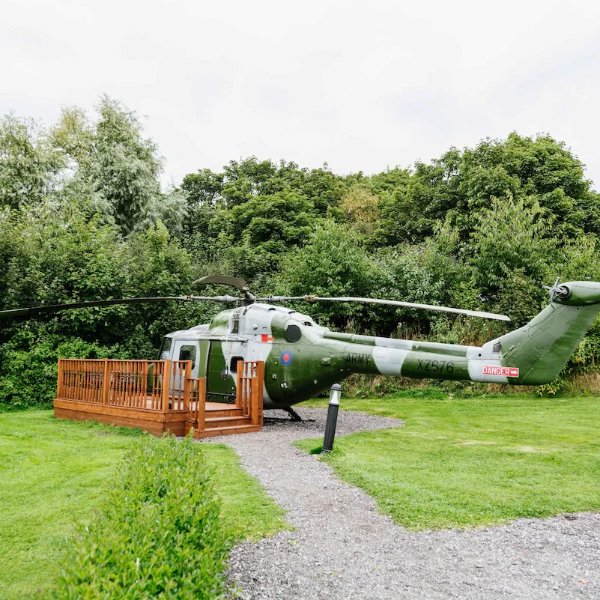里姆山庄直升机