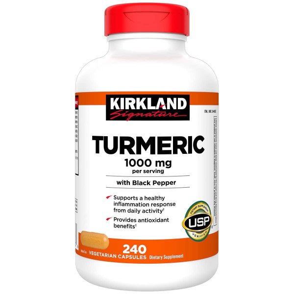Turmeric, 1000 mg, 240 Capsules