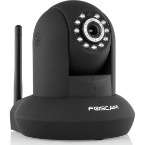 Foscam FI9821P V2 (Black) 1.0 Megapixel (1280x720p) H.264 Wireless IP Security