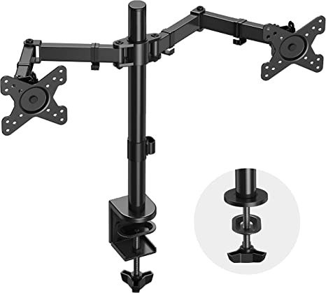 USX MOUNT Dual Monitor Stand Mount 17.6lbs per Arm