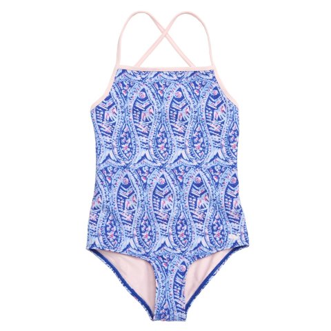 Vineyard VinesFish Print One-Piece Swimsuit