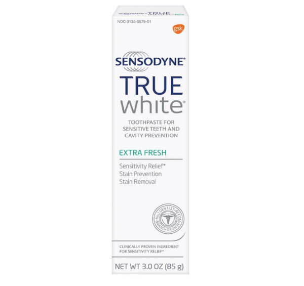 Sensitive Teeth Whitening, True White Extra Fresh, Sensitivity Toothpaste, 3 ounce