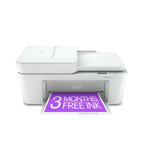 DeskJet 4152e All-in-One Color Inkjet Printer with 3 Months Instant Ink Included with+