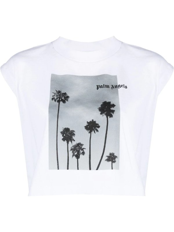 Palm Trees Boulevard muscle T-shirt