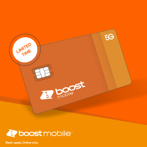 Boost Mobile 首月优惠, 2GB高速流量+无限通话短信 套餐