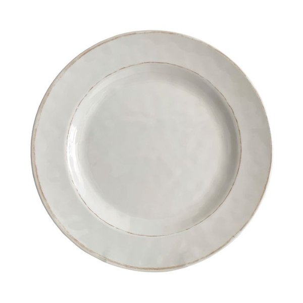 Rustic White Melamine Dinner Plate - 100% Exclusive