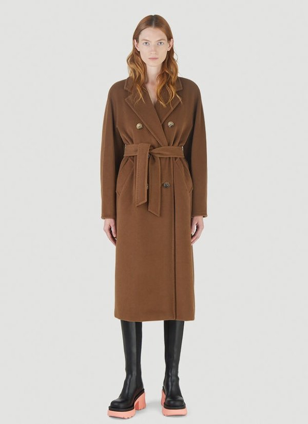 Madame Coat in Brown