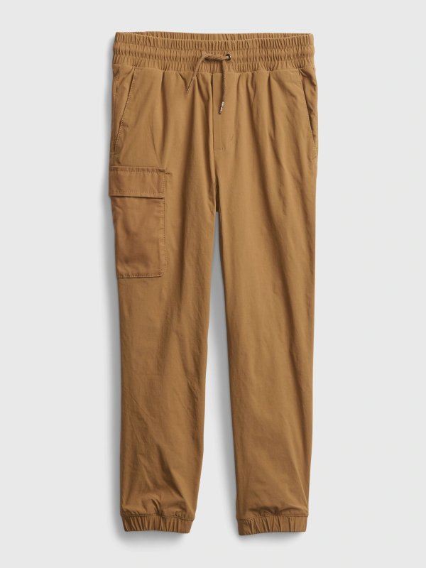 Kids Lined Hybrid Pull-On Pants with QuickDry
