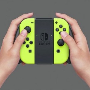 手慢无：Nintendo Switch Joy-Con 无线控制器 黄色