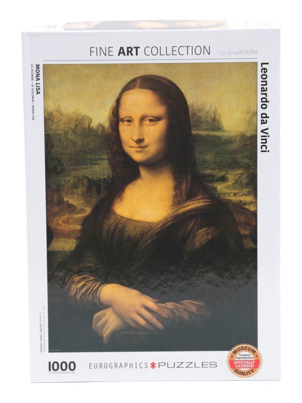 1000pc Mona Lisa By Leonardo Da Vinci Puzzle | Home Accents | Marshalls