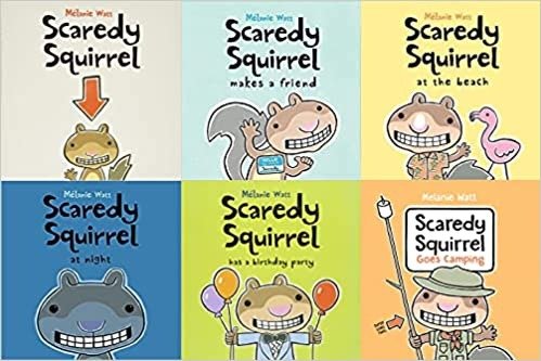 Scaredy Squirrel Series Set