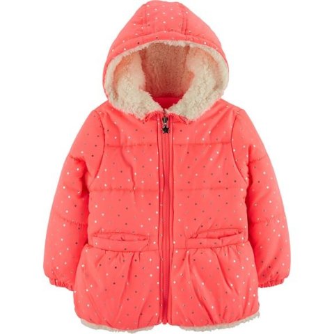 OshKosh B gosh清仓品女婴、女小童连帽外套