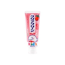 Kao Clear Clean Kid's Toothpaste, Strawberry, 70g