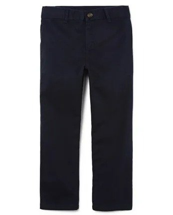 Boys Uniform Woven Chino Pants | The Children's Place - NEW NAVY