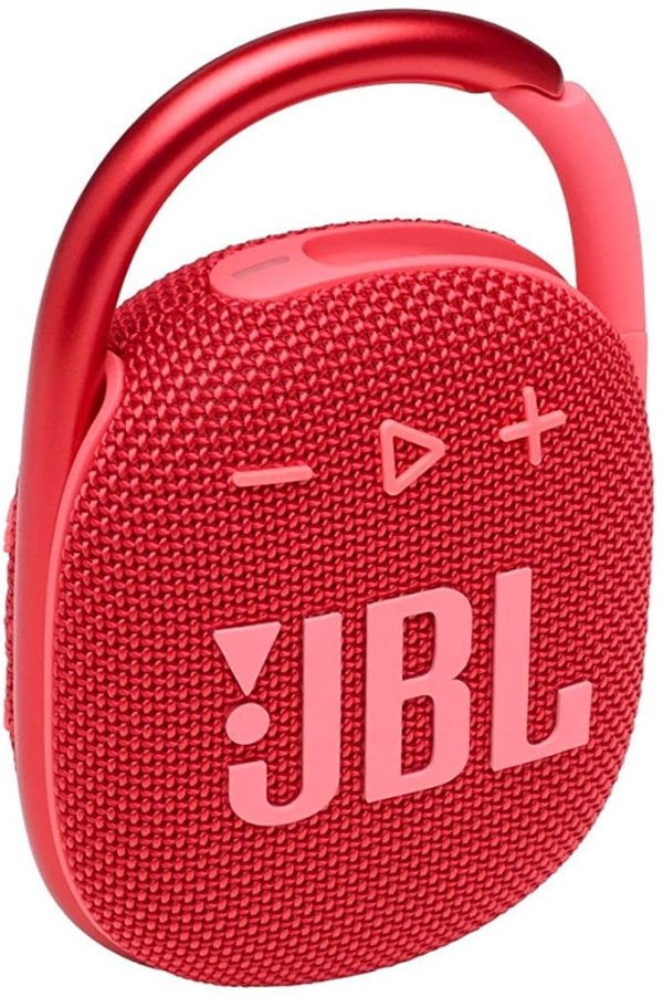 Clip 4 Portable Mini Bluetooth Speaker (Red)