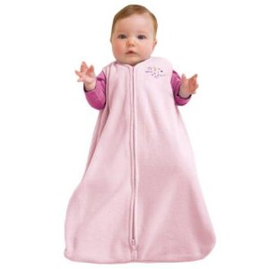 HALO SleepSack Micro-Fleece Wearable Blanket, Soft Pink, X-Large
