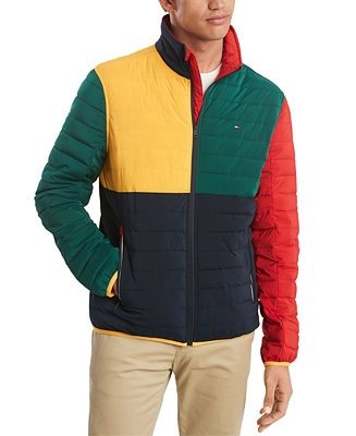 Men's Colorblocked Insulator Jacket, Created For Macy's