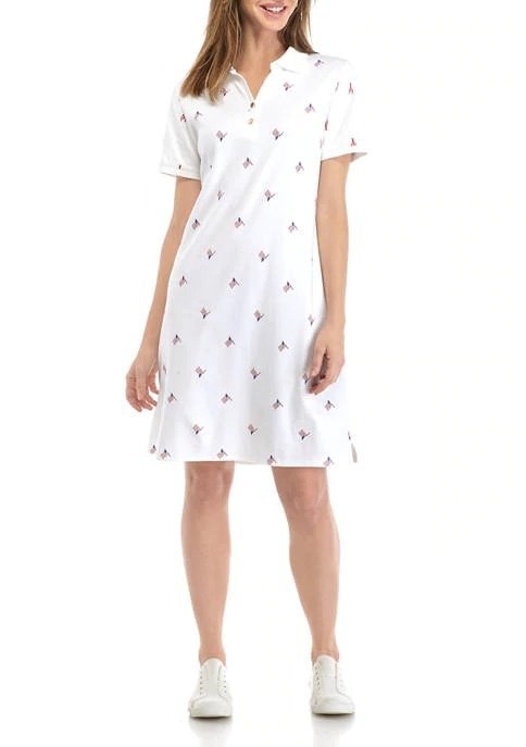 Women's Perfectly Soft Short Sleeve Polo Dress