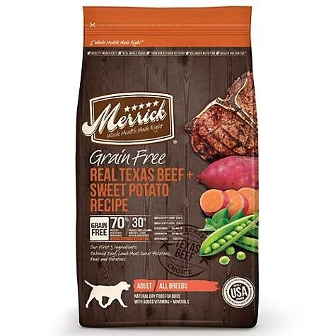 Grain Free Real Texas Beef + Sweet Potato Dry Dog Food | Petco