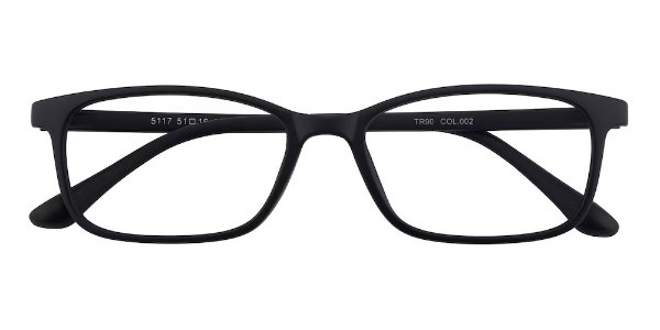 Rectangle Black Eyeglasses Rectangle Black Eyeglasses