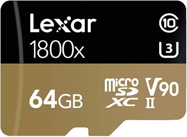 Professional 1800X 64GB MicroSDXC Uhs-II Card