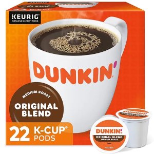 Dunkin' 原味k cup 咖啡胶囊22颗