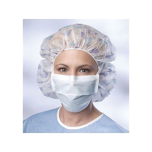 Shop Staples for MedSoft™ Soft Interfacing Surgical Face Masks, White, 50/Box