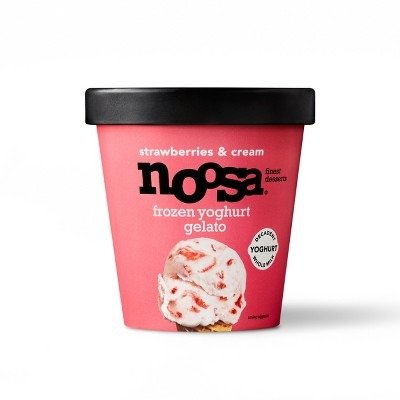 Frozen Yogurt Gelato Strawberry & Cream - 14oz