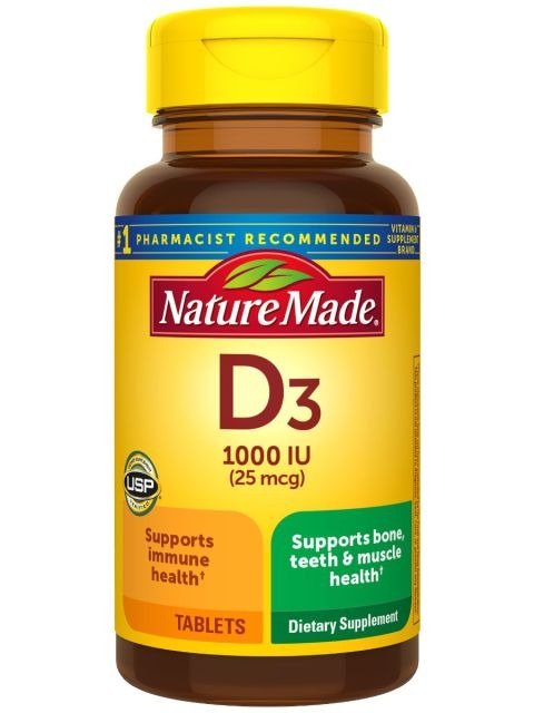 Vitamin D Tablets 1,000 IU