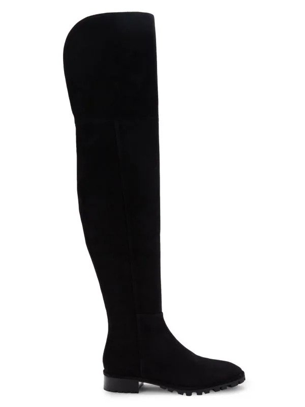 Amber Suede Over The Knee Boots