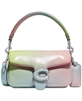 Ombre Leather Pillow Tabby Shoulder Bag 18
