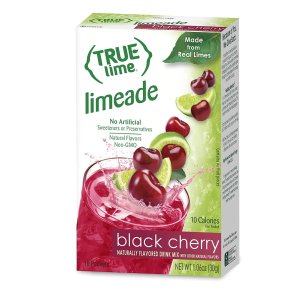 TRUE LIME Black Cherry Limeade Drink Mix (10 Packets)