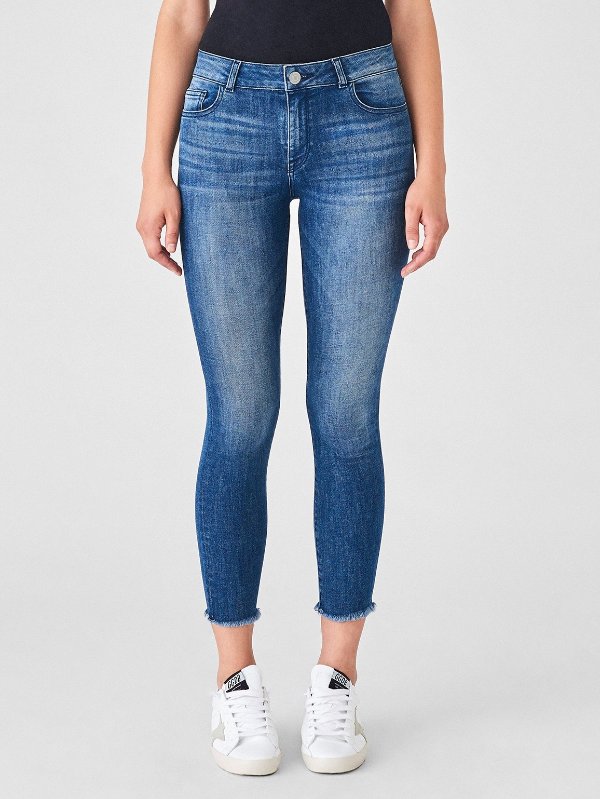 Florence Crop Mid Rise Skinny | Stranded