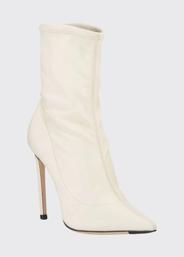 Brin Stretch Leather 100mm Booties