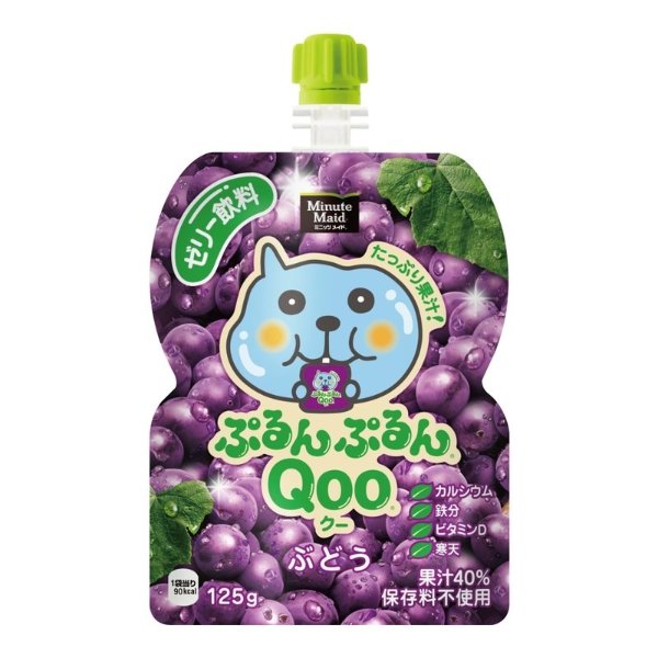 QOO Jelly Drink Grape Flavor 125g