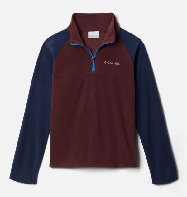 Boys’ Glacial™ Fleece 1/4 Zip Pullover | Columbia Sportswear