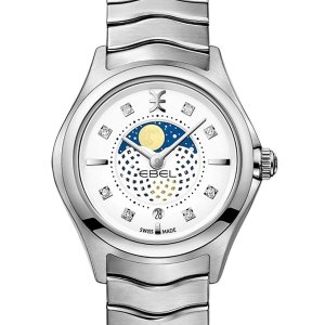 EBEL Wave Moonphase Diamond Ladies Watch