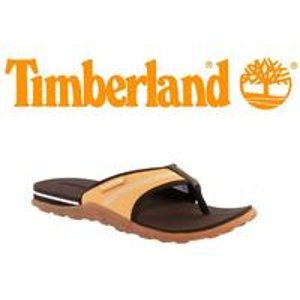 Timberland 天伯伦男女凉鞋一律额外20% off，并且男式短裤和衬衫任意2件只需 $75 
