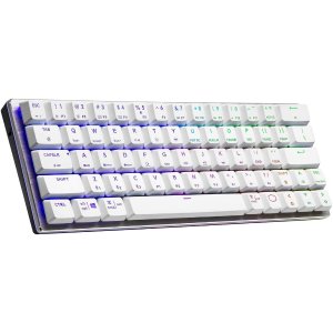 Cooler Master SK622 Wireless 60% Sliver White Mechanical Keyboard