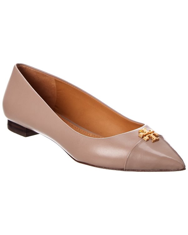 Everly Leather Flat