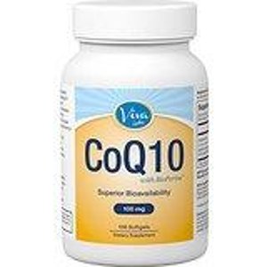 Viva Labs High Absorption CoQ10 with BioPerine®, 100 mg, 150 count