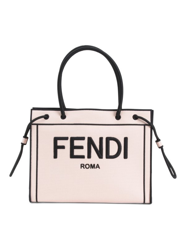 Made In Italy Canvas Medium Roma Shopper Satchel | Handbags | Marshalls